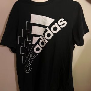Black adidas shirt